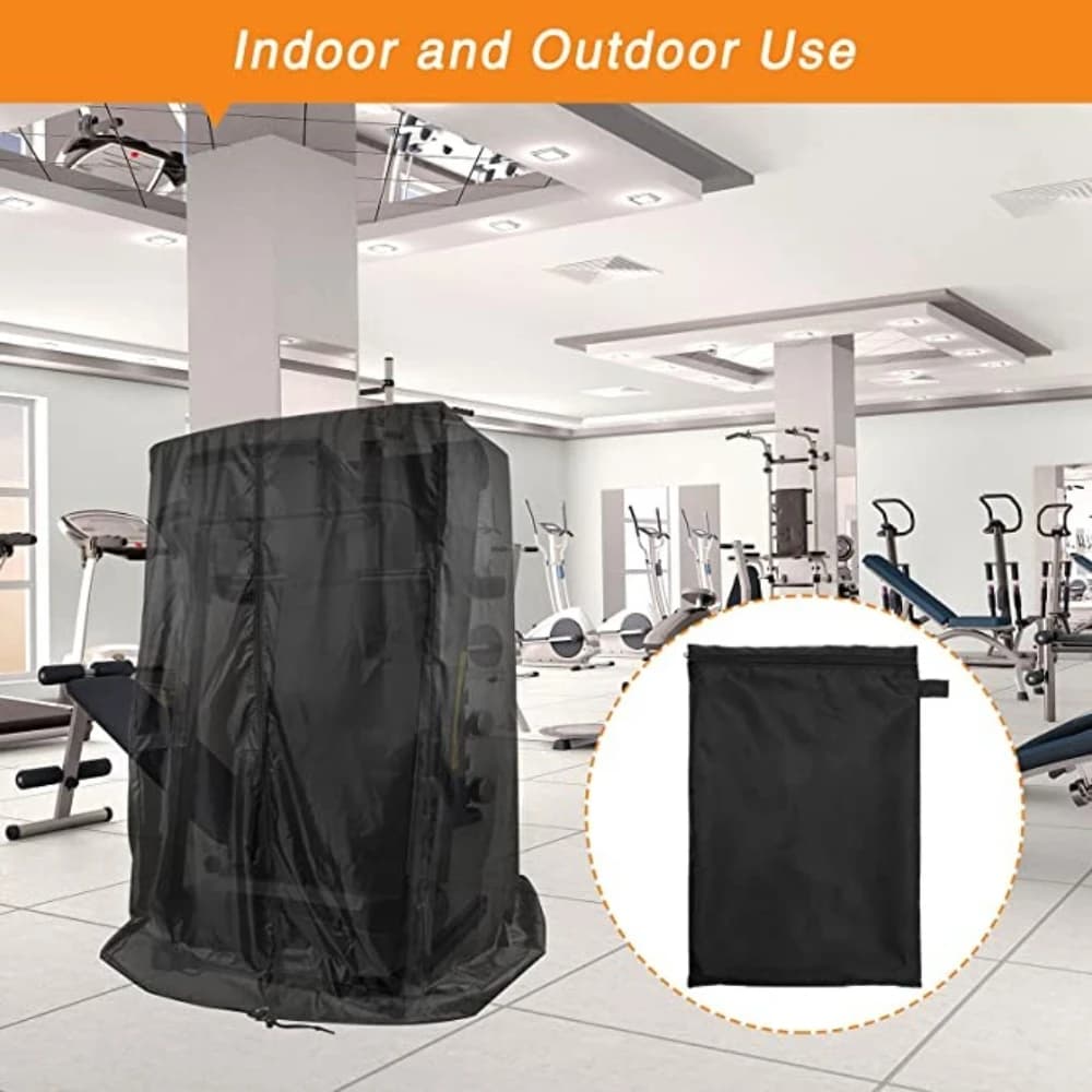 Multi-Function Folding Treadmill Cover, Oxford Cloth Waterproof/Sunproof/Dustproof, Full Coverage Sleeve for Home Fitness Gear