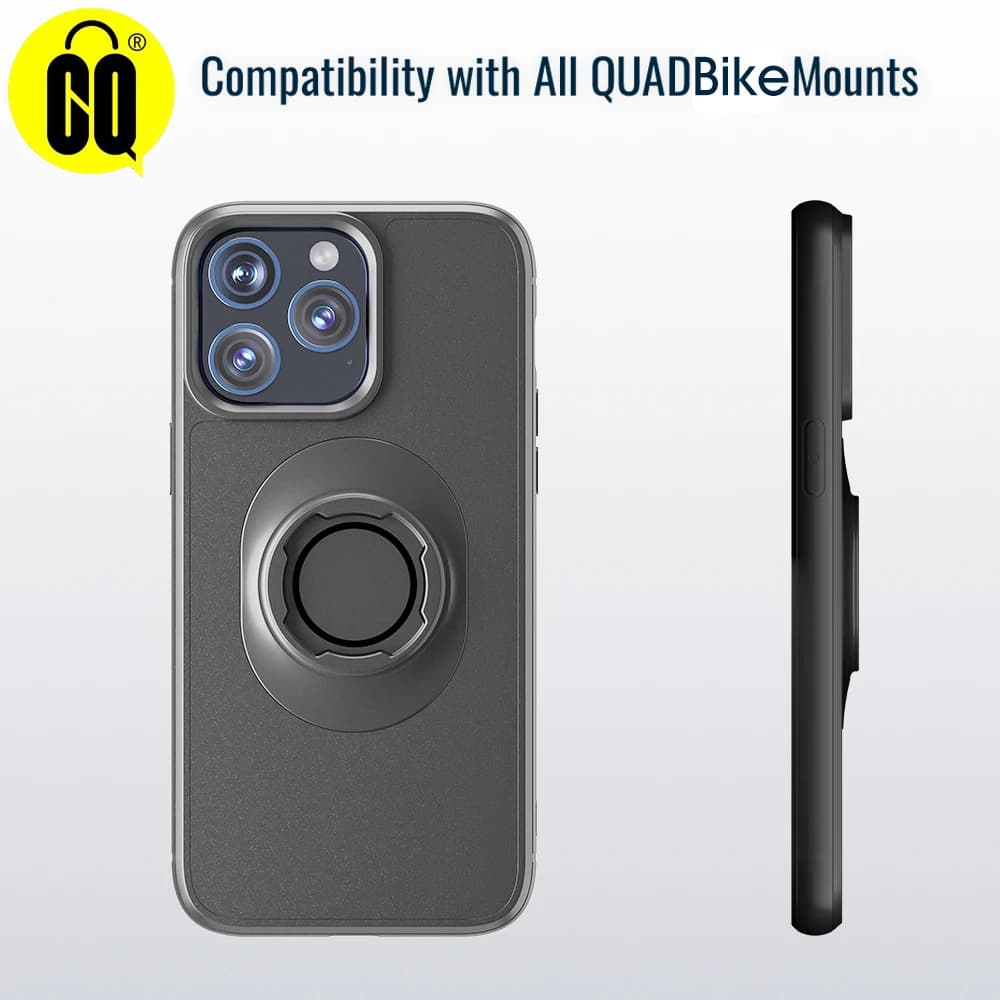 For Quad Bike phone Case For iPhone 16 Pro Max/15/14/13/12/11/XS/XR/XSMAX Shockproof Case.Quick Lock Mount Case