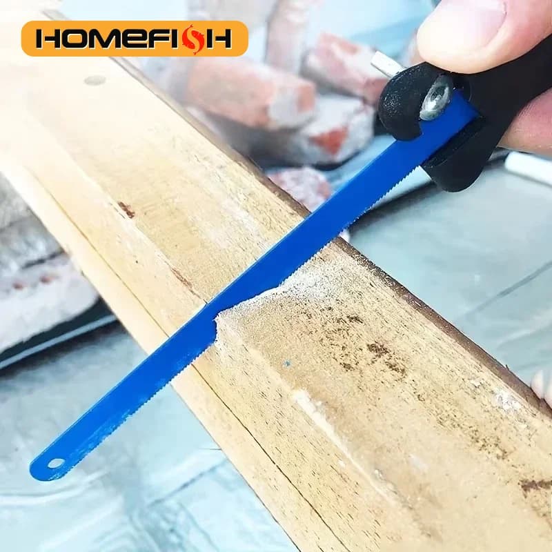 Creative Small Saw with Plastic Handle Mini Hand Saw Portable PVC Pipe Saw for Woodworking and Gardening Adjustable Tool