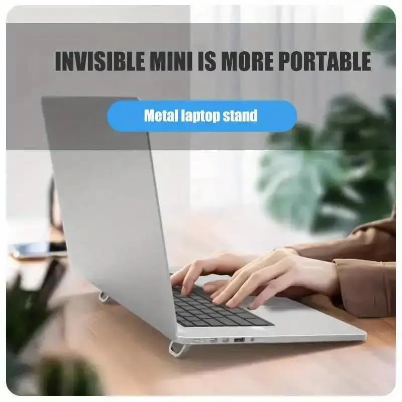 2-Pack Laptop Stand Set with Keyboard Riser & Elevator | Mini Portable  Laptop Supports for Desk