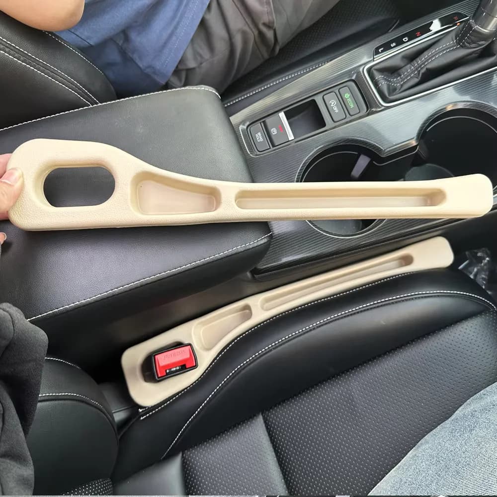 2025 1 Pair Universal Car Seat Gap Plug Strip Side Seam Car Gap Filler Leak Proof Seat Gap Storage Organizer Interior Decoration