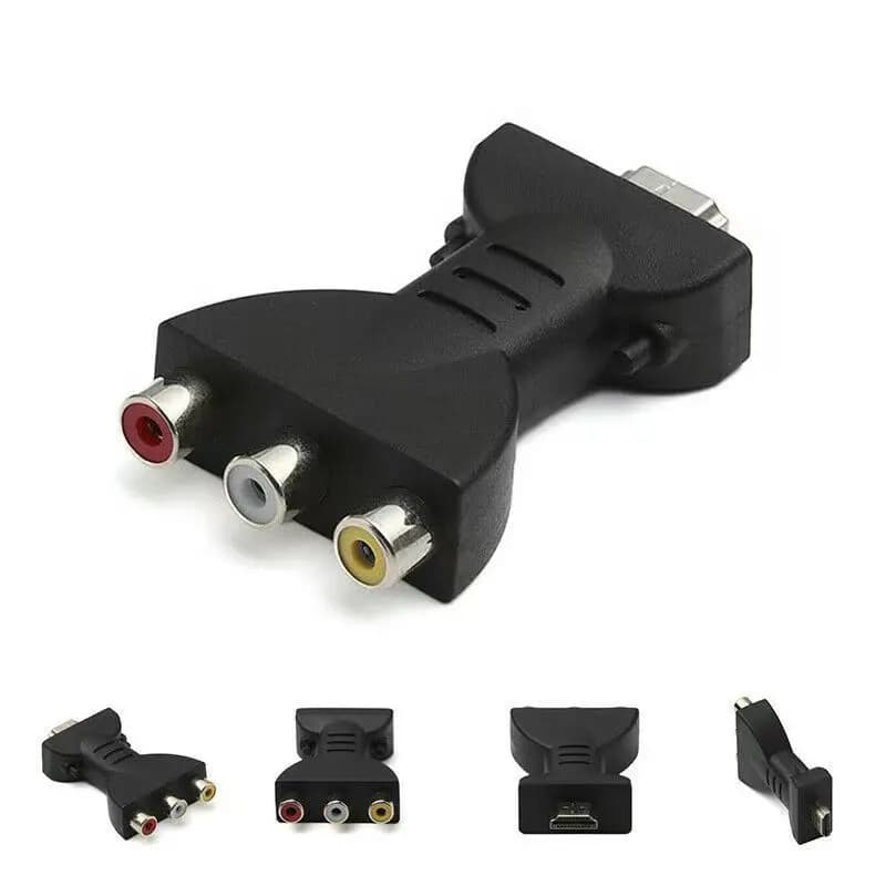 For HD TV BOX HD 1080P RCA AV To HDMI-compatible Composite Adapter Converter AV2HDMI Audio Video Cable HDMI TO AV with USB Cable