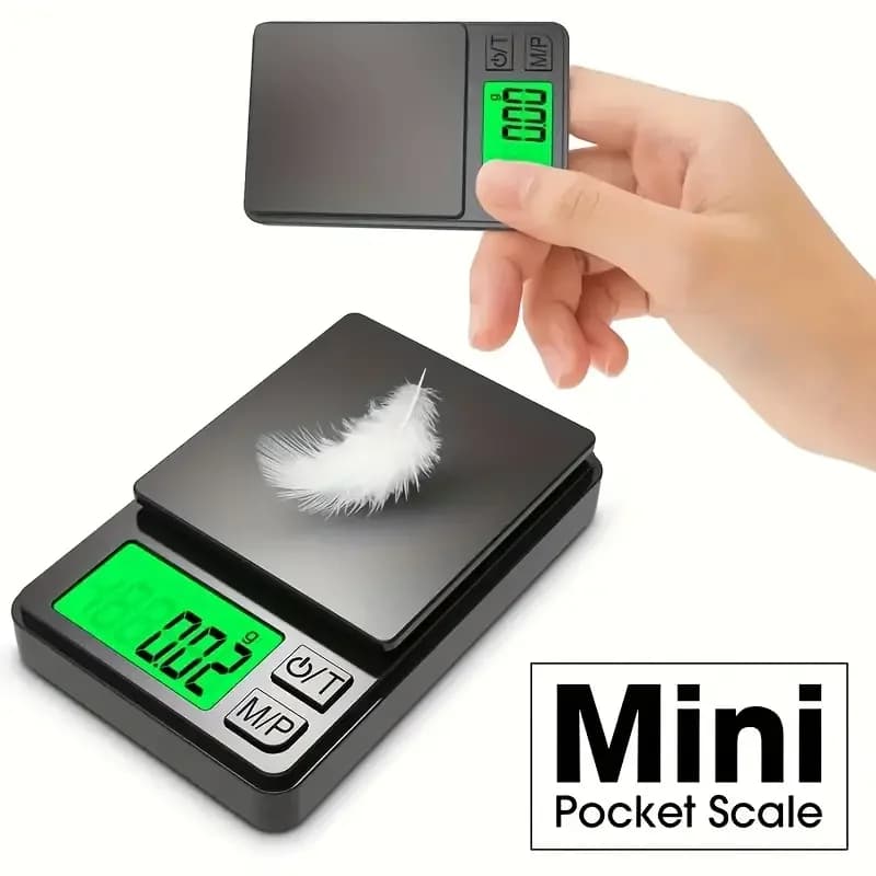 100/500g 0.01g Mini Digital Scale High Precision Electronic Pocket Scale Jewelry Weight Kitchen Portable Electronic Scale