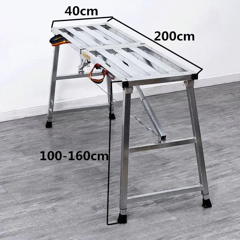Steel scaffolding, foldable ladder, home decoration construction frame, construction workbench, portable elevated platform