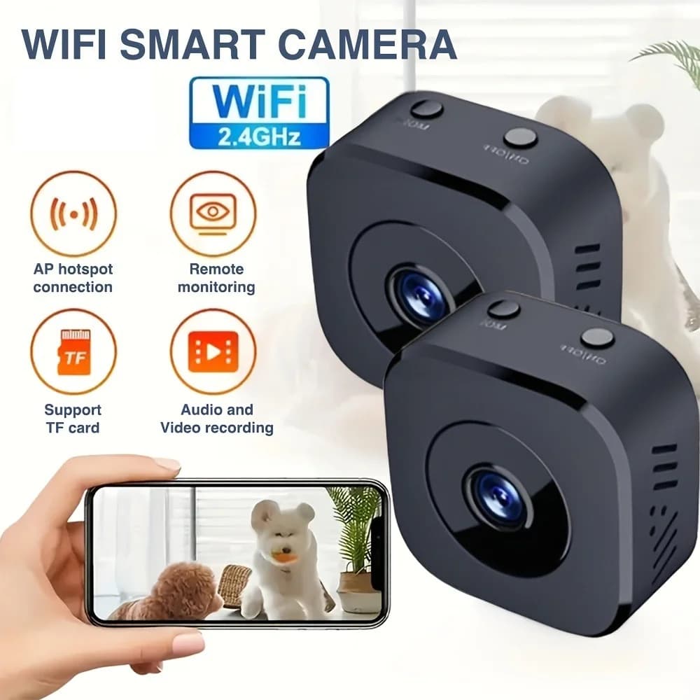 Mini WiFi Camera 2.4G Wifi Wireless Security Protection Remote Monitor Indoor Baby Voice Video Surveillance Smart Device