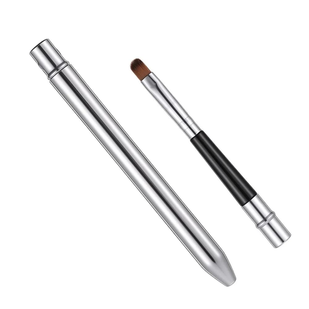 Reusable Lip Makeup Brushes with Cap for Professional Use