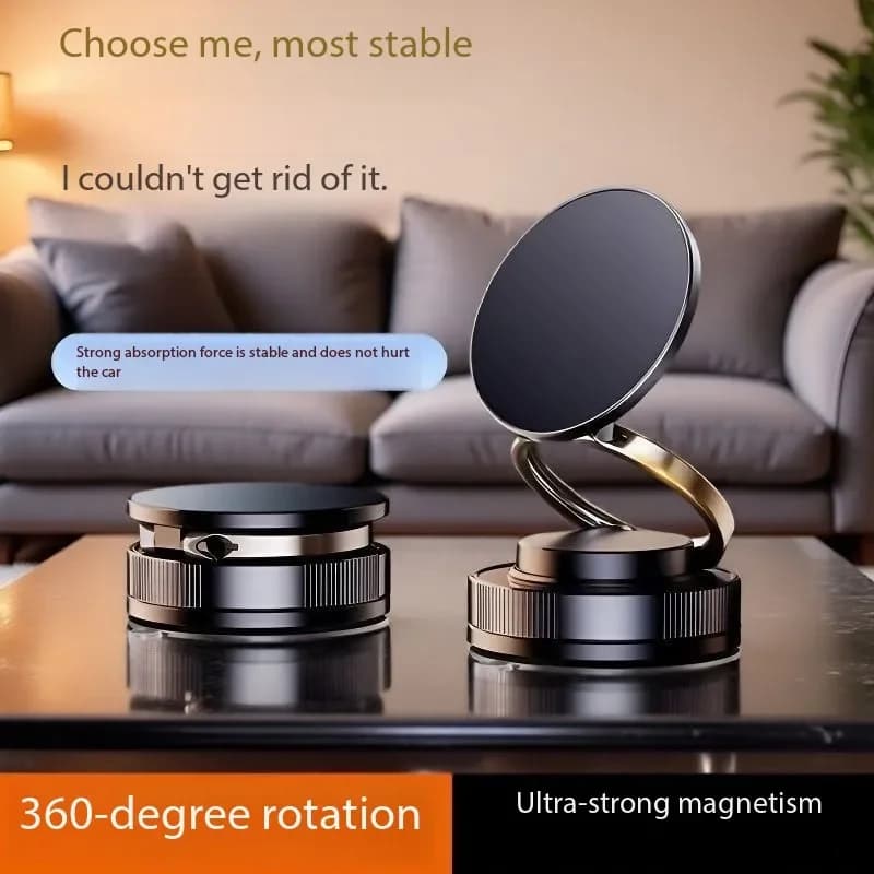 Y06 Vacuum Magnetic Phone Holder Stand, for Magsafe Suction Cup Phone MountAdjustable Swivel Lock, for Your Car/Gym/Mirror