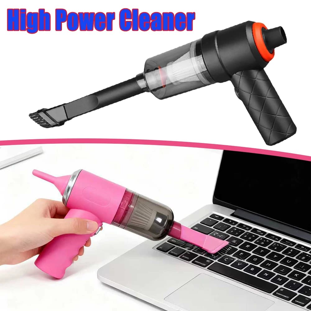 Cordless Handheld Car Vacuum Cleaner 12V Portable Powerful Suction High Power Strong Cleaning Tool for Auto Interior