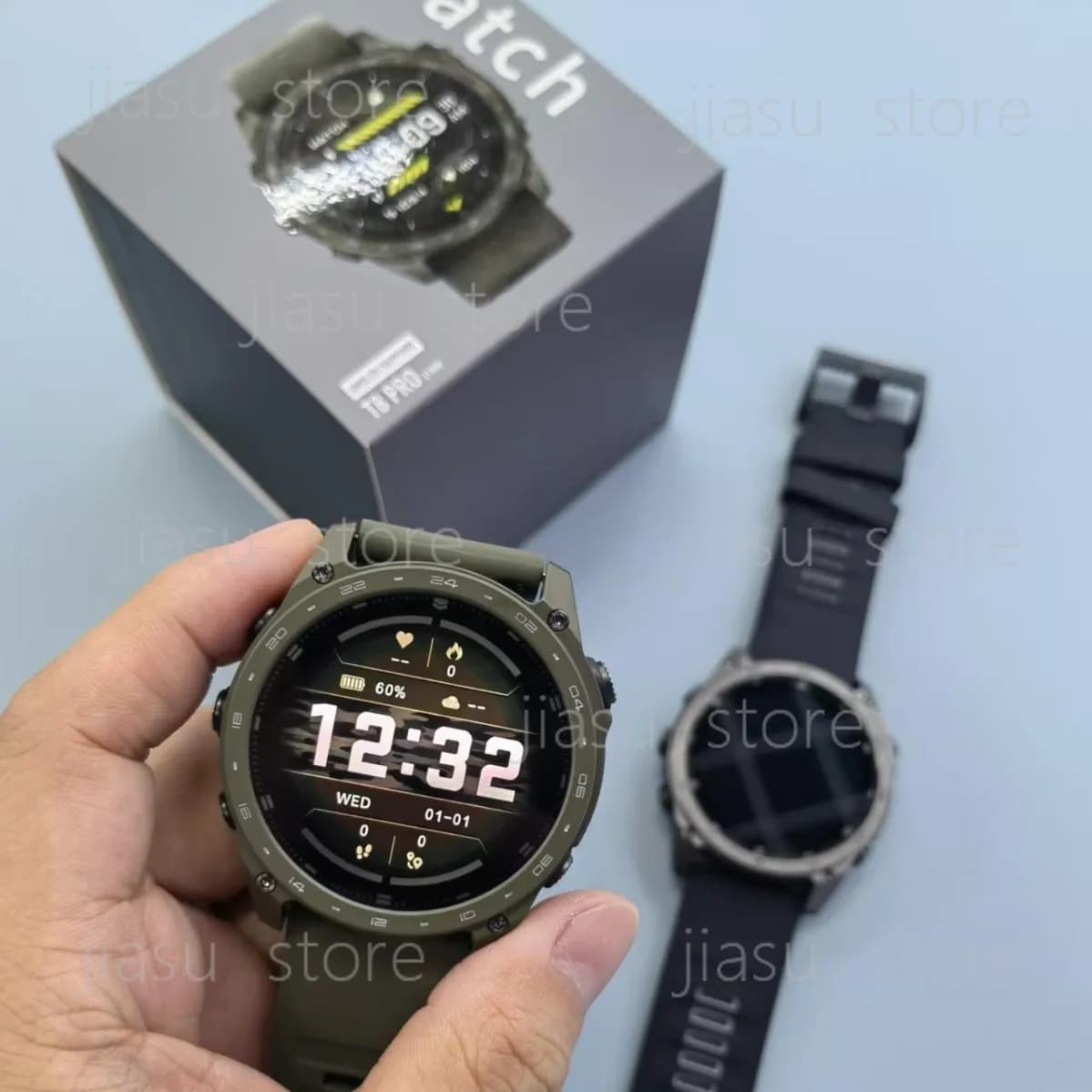 T8PRO GPS Waterproof Smart Watch 51MM Large Display Bluetooth Call Multi Sports Mode Smart Bracelet