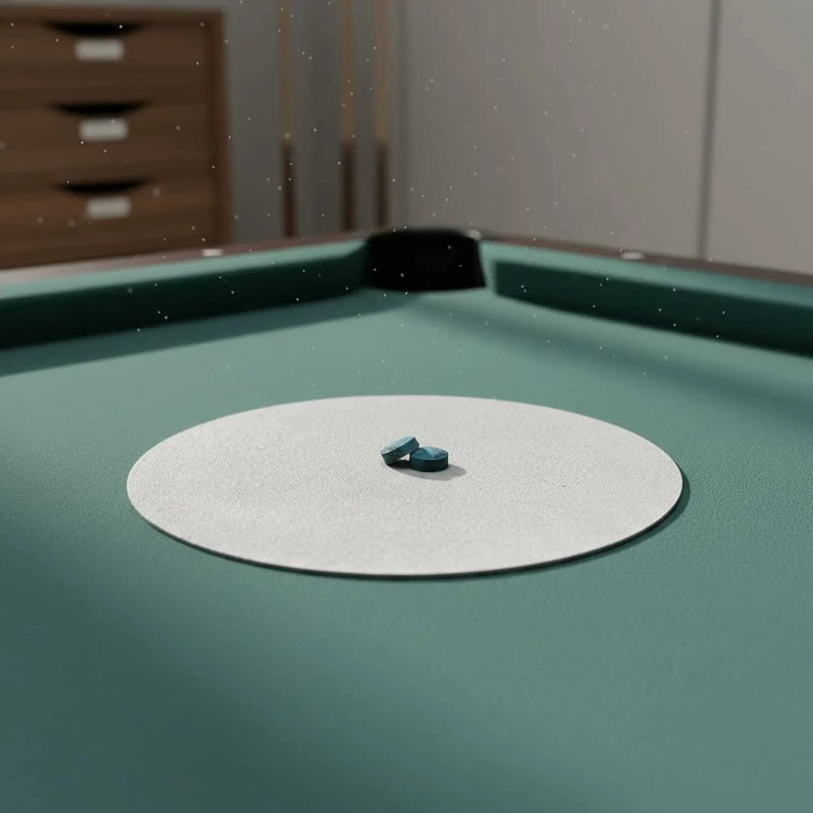 Cue Tip Sanding Board Universal Fit Billiard Cue Tip Repair Tool for Game Room