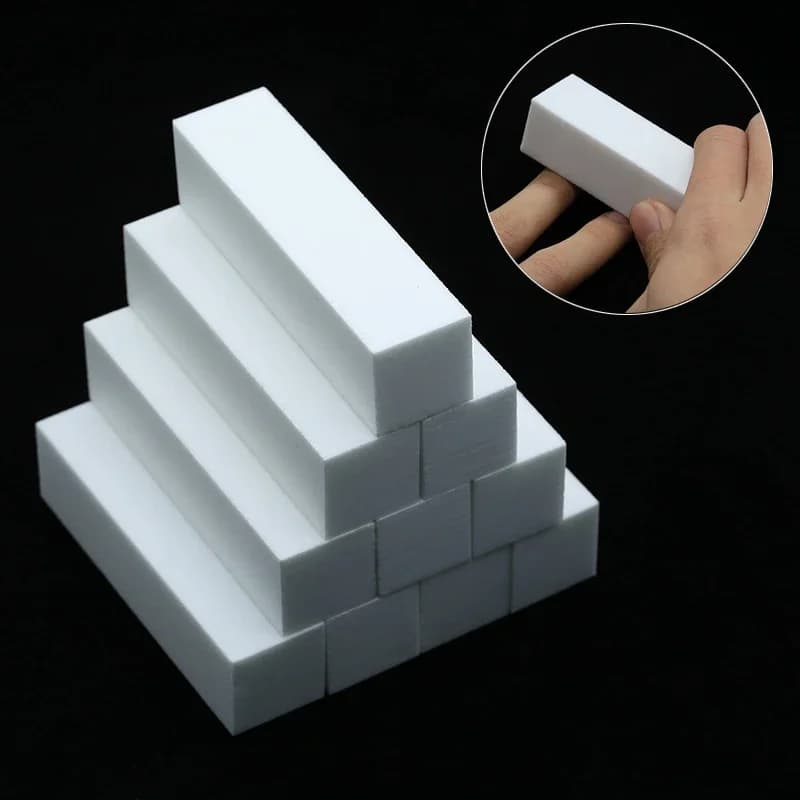 1/10Pcs Nail File Nail Art Buffer Grinder Buffing Block For Pedicure Tips Manicure Care Sponge Buffer Gel Polish Tools