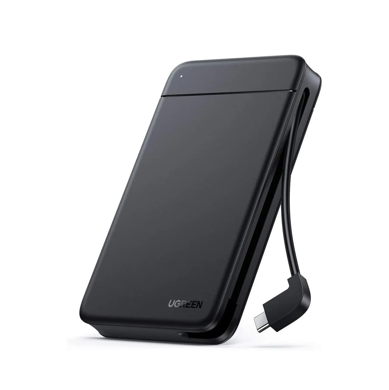 UGREEN USB C Hard Drive Enclosure USB 3.1 Gen 1 to SATA III 5Gbps for 2.5 Inch SSD & HDD 9.5mm 7mm External Hard Drive Case