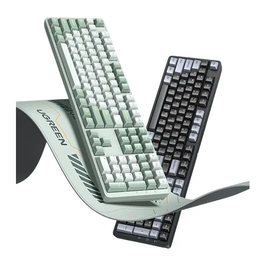 UGREEN Keyboard Mechanical Wired Gaming Keyboard 108 PBT Keycaps for Desktop Laptop