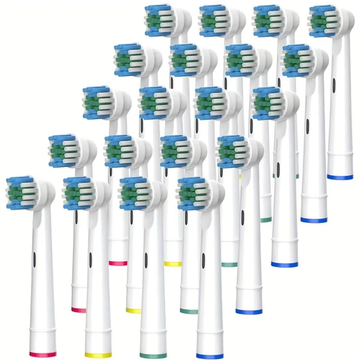 20Pcs/Lot Electric Toothbrush Head For Oral B Sensitive Replacement Brush Heads D25 D30 D32 D18 4739 3709 4728 D4510 D12013