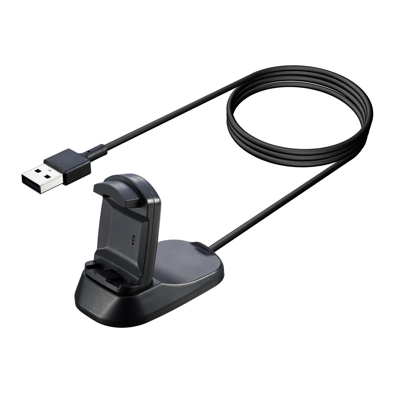 Replacement USB Charging Dock Cradle for Fitbit Ionic Smart Watch - Magnetic Charger Cable Stand