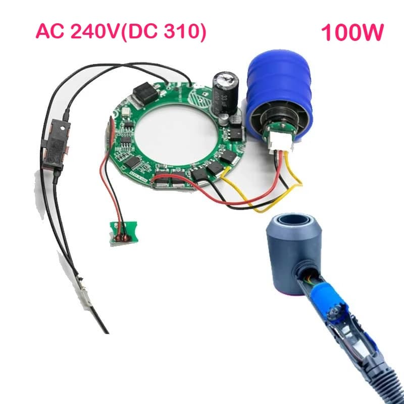 220V High Speed Hair Dryer 110,000 Brushless Motor DC 310V Micro DC Brushless Motor Factory Straight Hair