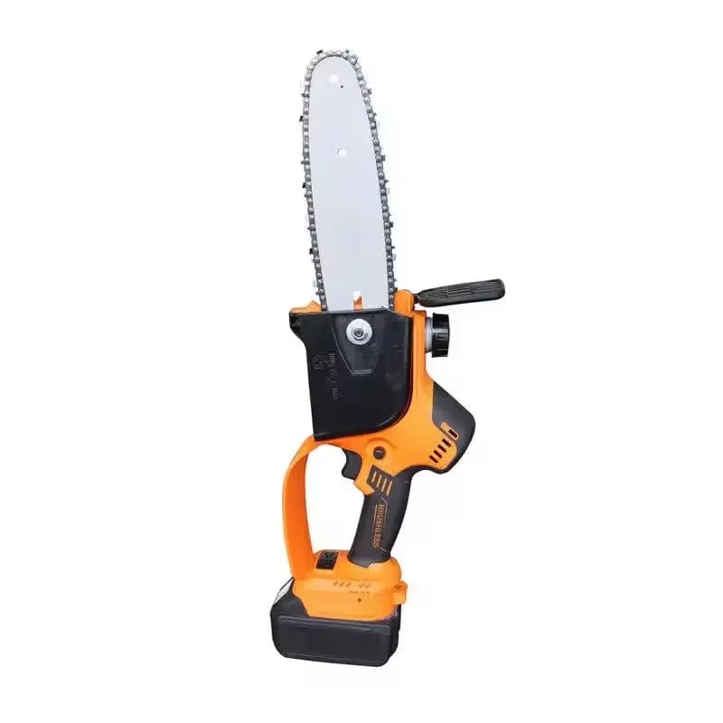 New Design Power Action DC18V Cordless Electric Garden Tool Chain Saw Brushless Tree Branch Chainsaw