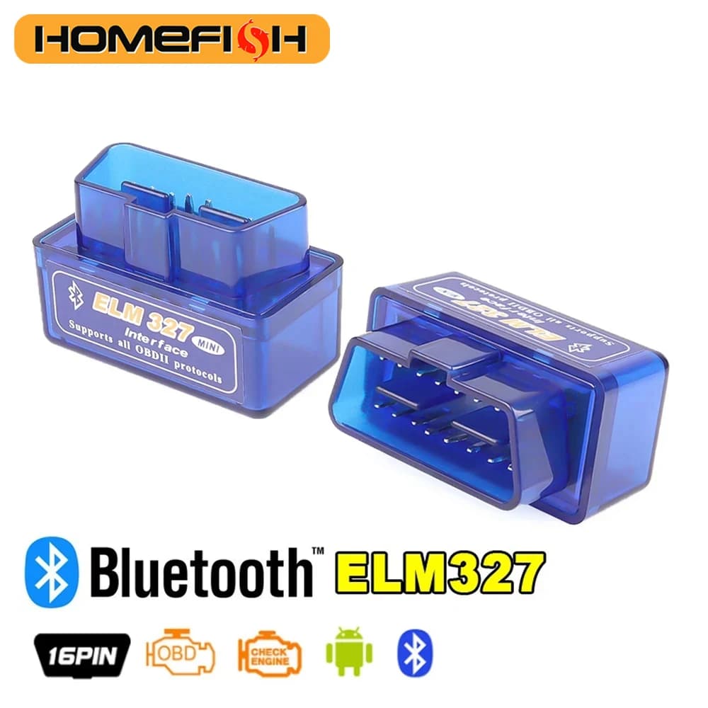 16 PIN Interface V2.1 ELM327 OBD2 Mini Code Reader Scan Tool Car Scanner For Android Diagnostic-Tool OBDII OBD 2 For A