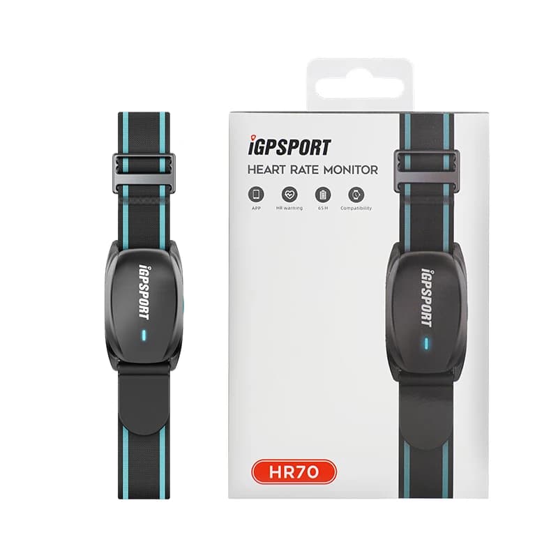 iGPSPORT 65 Hours Heart Rate for Arm Monitor HR70 ANT+ BLE 5.0 Outdoor Sports Fitness Running MTB Road Cycling Bicycle Computer