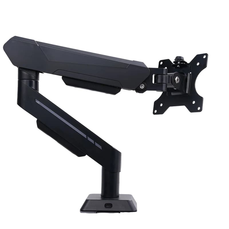 Multifunctional Rotating Universal Arm RGB 24" Aluminum Alloy Monitor Stand with 90 Degree Tilt for Home/Office Use New in Stock