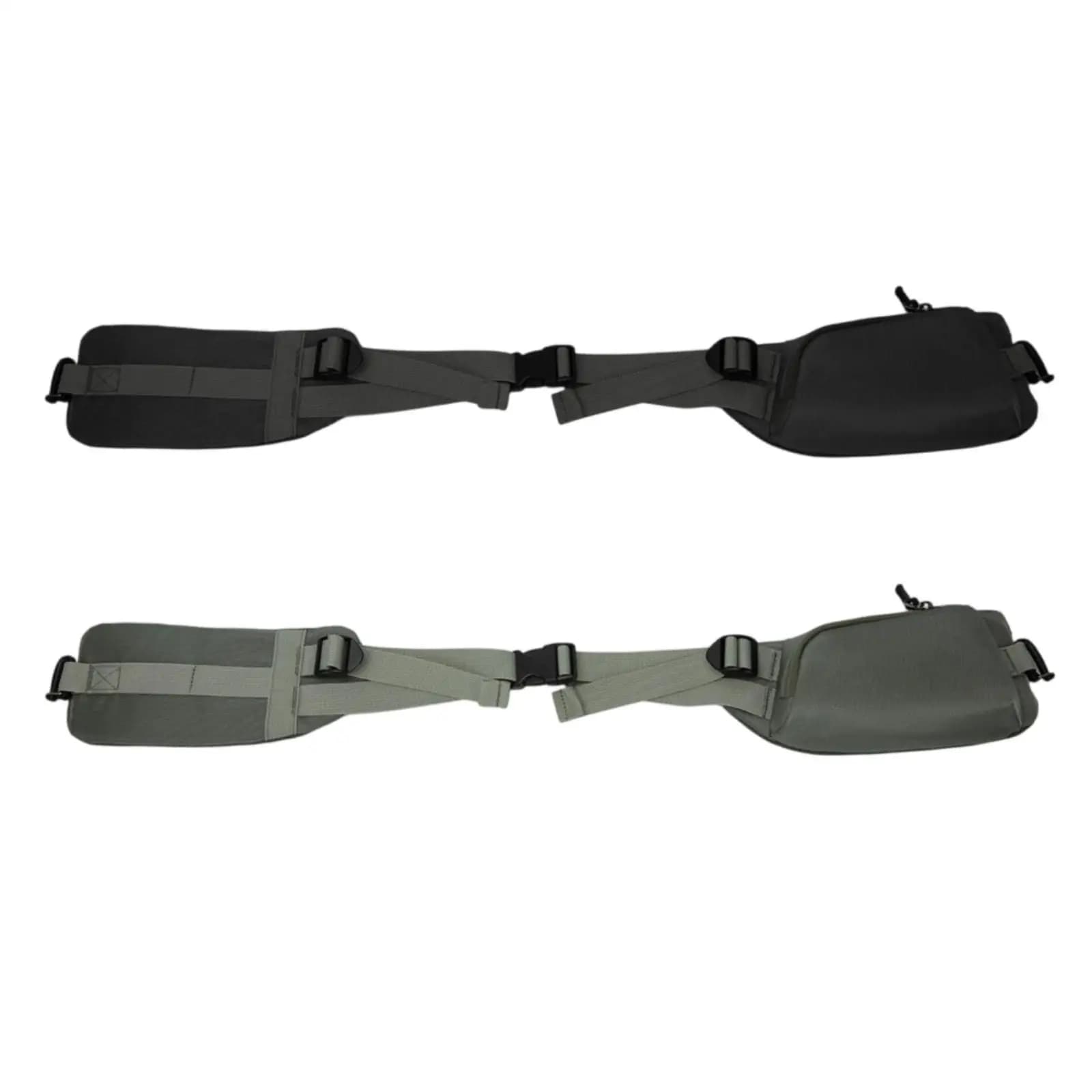 Ergonomic Running Belt Waist Bag High Strength Nylon Workout Backpack Phone Holder for Hiking Camping