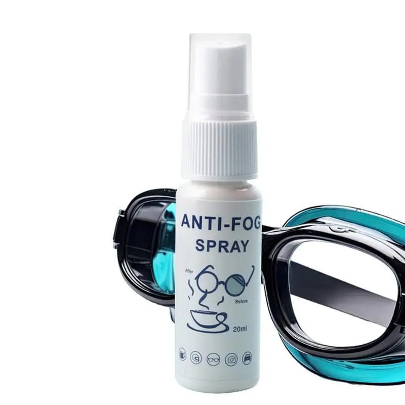 20ml Anti Fog Spray for Glasses Windshield Defogger Eyeglass Lens Glass Cleaner Safety Eyeglass Defogger Mirror Coating Agent