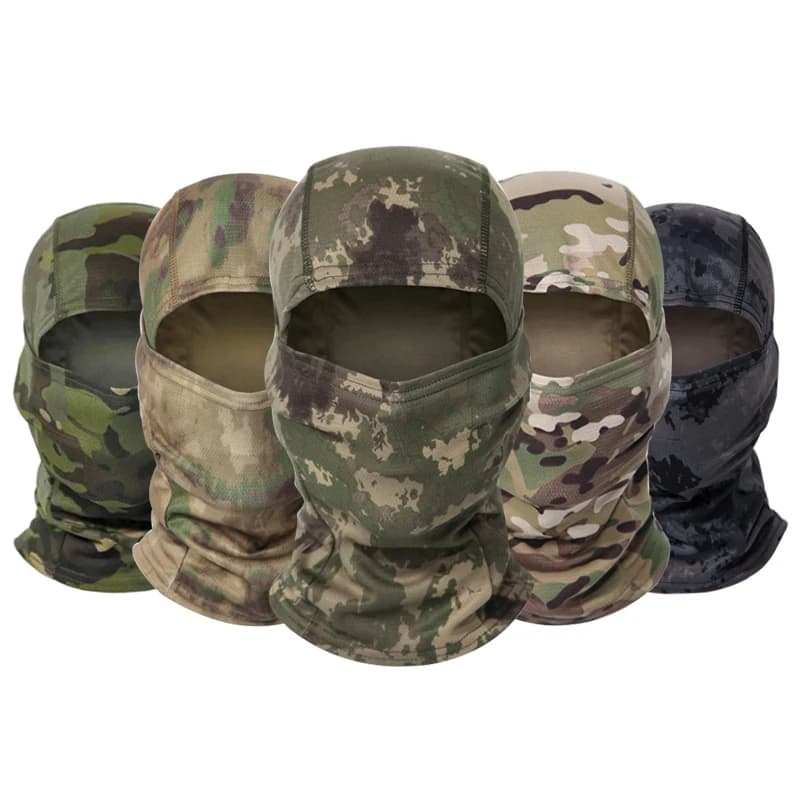 Summer Men's Women's Elastic Breathable Balaclava Hat Sunscreen Cycling Full Face Mask Scarf For Hiking Fishing Skiing