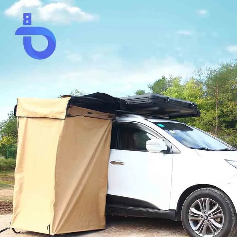 Nylon Outdoor Camping Tents for Cars Side Shower Tent for Toilet Bathing and Change Room