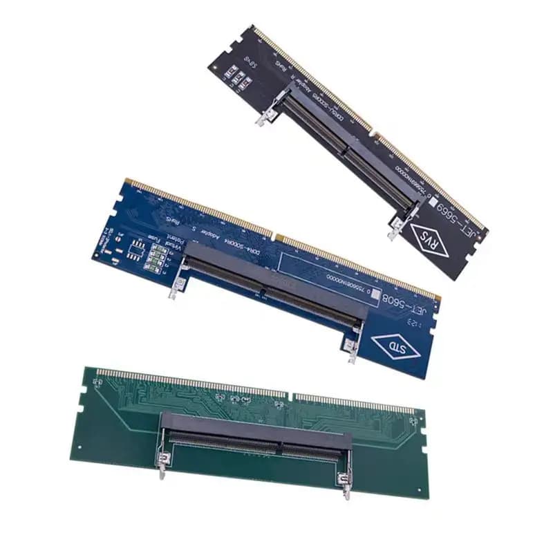 Laptop To Desktop Memory RAM DDR3 DDR4 DDR5 Memory Adapter Connector Card