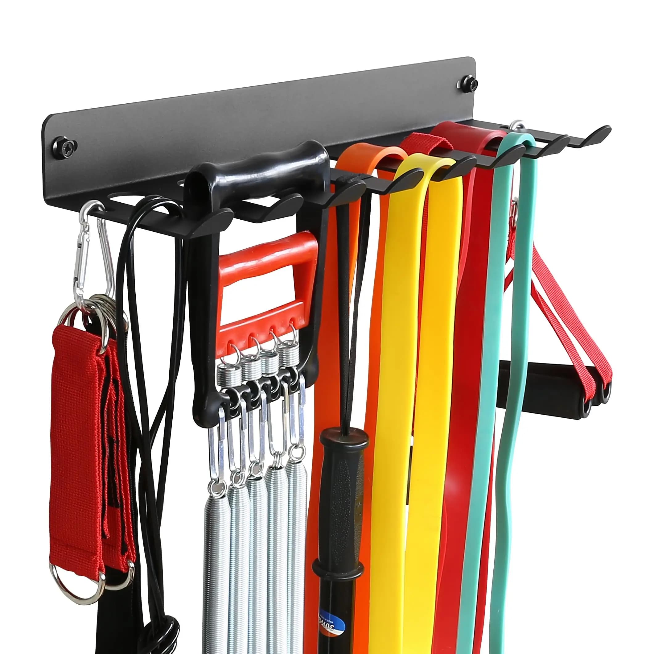 Multi-Purpose Gym Equipment Storage Rack Heavy Duty Gym Rack for Exercise Bands, Lifting Belts and Jump Ropes