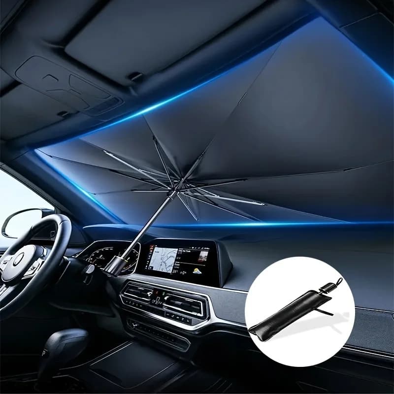Car Sunshade Car Front Windshield Sunscreen Heat Shield (umbrella Model) High Shade Car Sunshade Sun Shade for Car Windshield