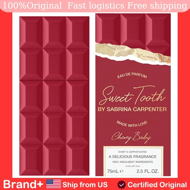 Original Arabic Perfume Sweet Tooth Cherry Baby by Sabrina Carpenter for Women 2.5 oz EDP Spray long lasting fragrance Cologne  Arabian women's perfume Pheromone Portable Birthday gift