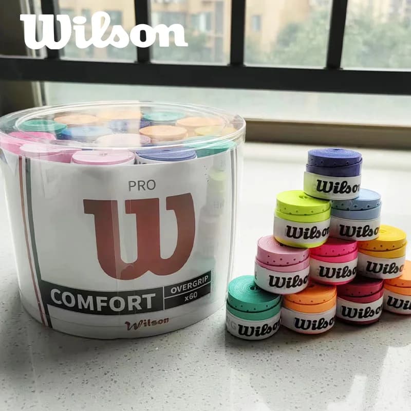 15/30Pcs Wilson overgrips Hand Glue Non-slip Belt Tennis Racket Grip Tape Anti-slip Band Fishing Pole Sweatband Pu Handle