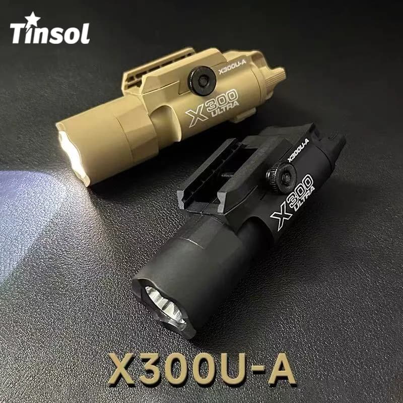 X300U-A Multi - functional Tactical Light: Fits 20mm Rail, for Toy Airsoft Guns, Hunting, CS Matches & Wargames New