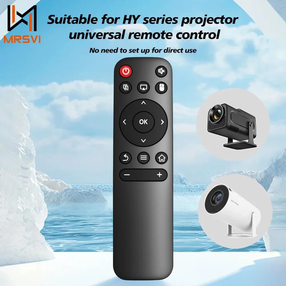 MRSVI 015 IR Universal Projector Remote Control For HY300 HY320 HY300 PRO HY320 Mini Projector Portable Control Remote