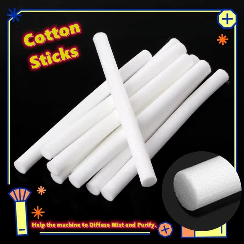 20 Pieces Humidifier Sticks Filter Refill Sticks Wicks Replacement for Portable Personal USB Powered Humidifiers Mini 0.8cm×8cm