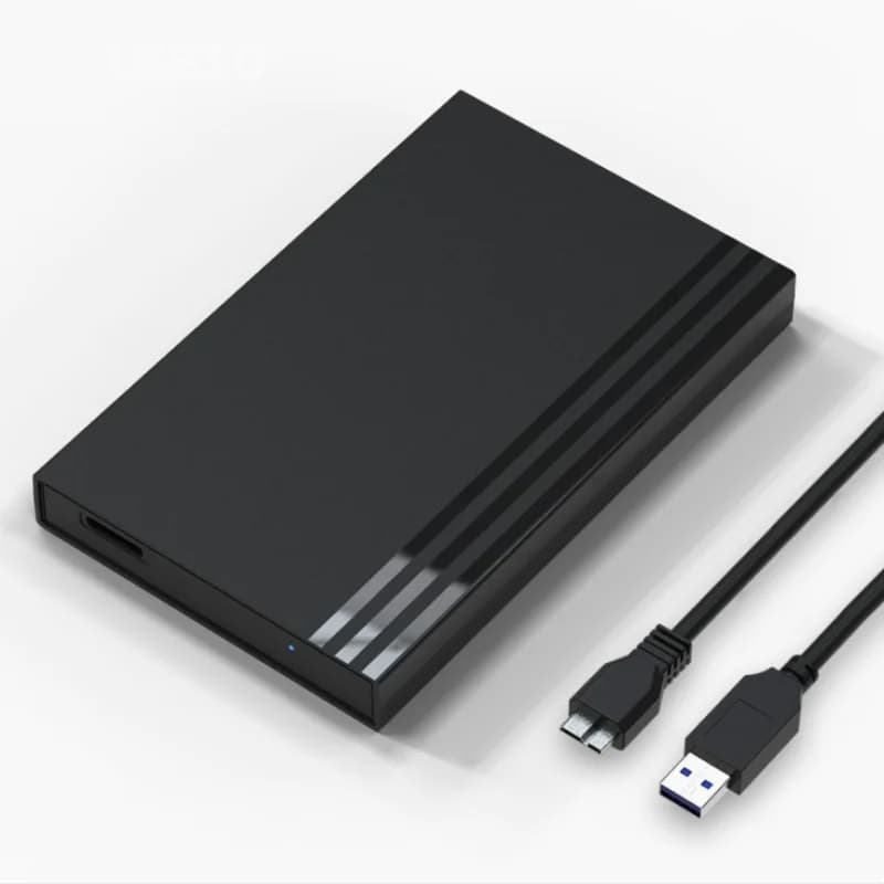 2.5 SATA to USB3.0/3.1 HDD Enclosure Mobile Hard Drive Cases support 6TB HDD for SSD External Storage HDD CASE