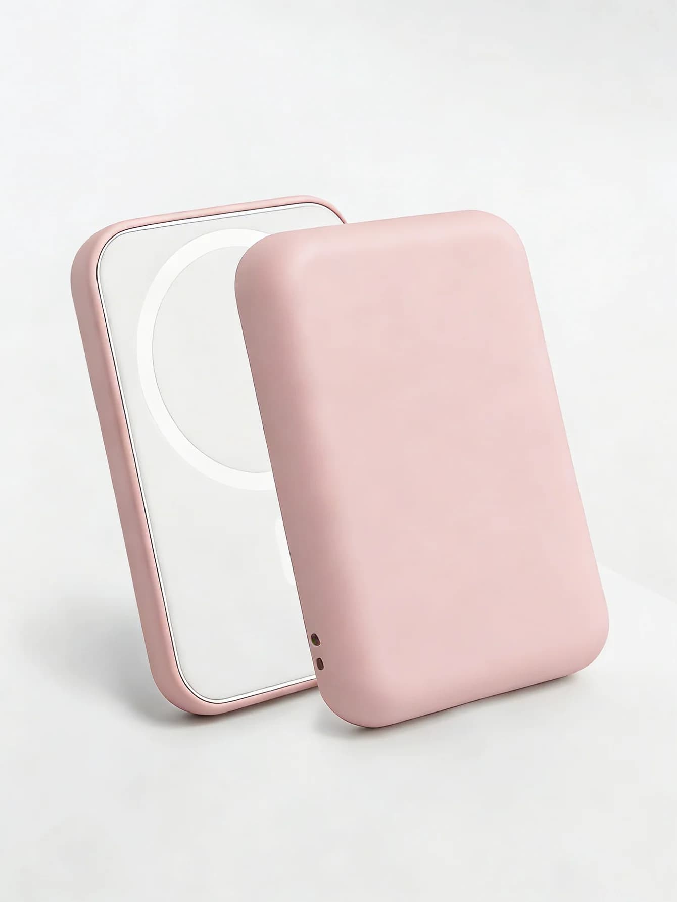 1 Pink TPU Charging Case Protector, Compatible with Apple's Original MagSafe Wireless Power Bank