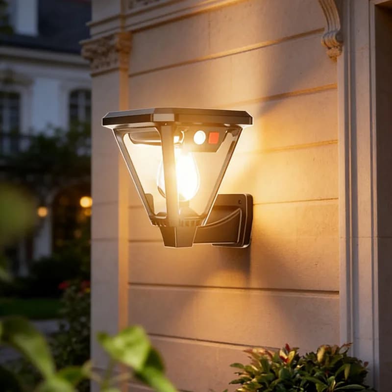 Floor Lamp/Wall Lamp Dual Purpose Lamp Outdoor Solar Led Outdoor Waterproof Light Outdoor Garden Street Wall Light Supply