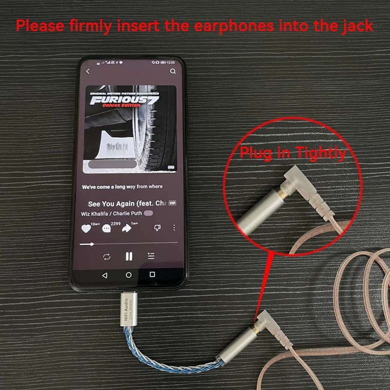 TypeC To 3.5mm AUX Adapter Earphone HiFi USB C DAC Headphone Amplifier Audio Decoder For Samsung Xiaomi Huawei Mobile Phone iPad