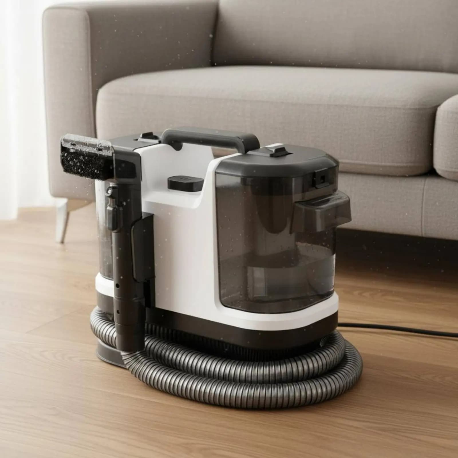 Upholstery Cleaner Machine Large Suction Sofa Cleaner Machine Carpet Shampooer Odor Remover Textile Wash Vacuum for Car Interior