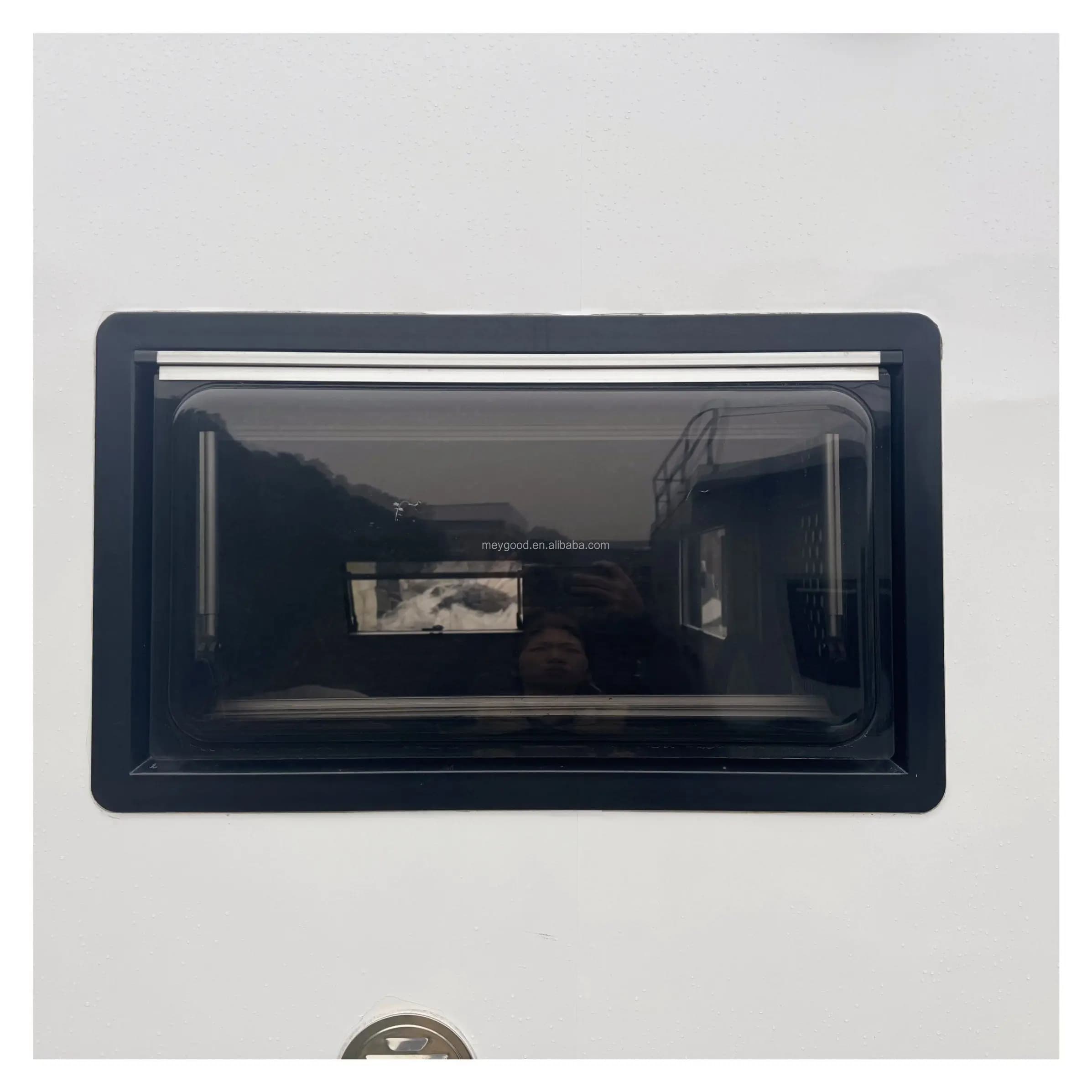 Durable Aluminum Alloy windows with Sunshade Curtains Used As Replacement Body Parts for Modified Vehicles