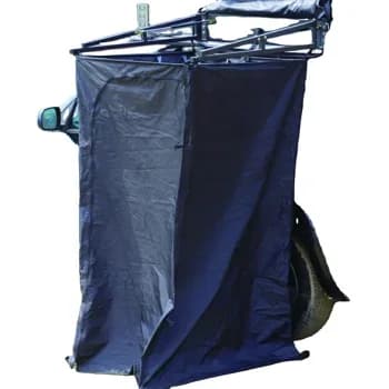 Lightweight Summer Side Shower Tent 4x4 Outdoor Camping Camper Aluminum Frame Privacy Toilet Shower Tent for Car