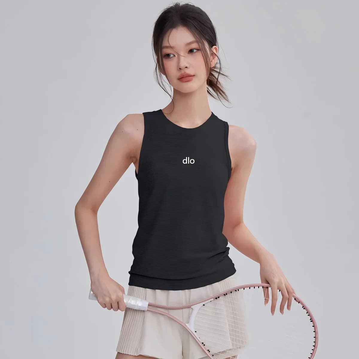 Summer Thin Quick Drying Yoga Vest, Stretchy Slimming Running Training, Wearing Pilates Sleeveless Sports Top as an Outerwear