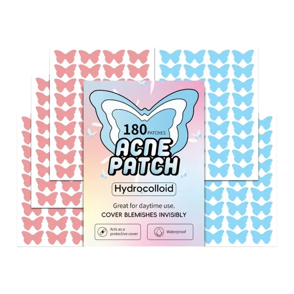 Cute Star Hydrocolloid Acne Patch Set Fast Healing Invisible Cover Pimple Blemish Treatment Concealer women Face Body Skin Care