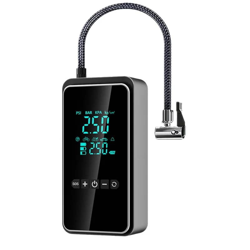 New Design High-pressure Portable Air Compressor 12V Electric Wireless Air Pump Car Tire Inflator